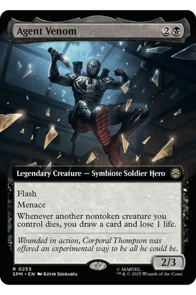 Magic The Gathering Agent Venom Foil R-0255 Lisanslı Oyun Kartı
