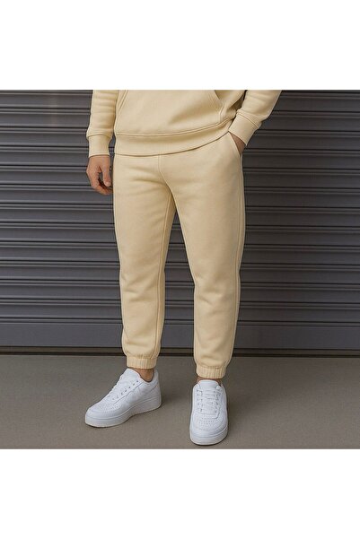 KONSEPT35 Men's 3-Thread Inside Fleece-Lined Winter Sweatpants