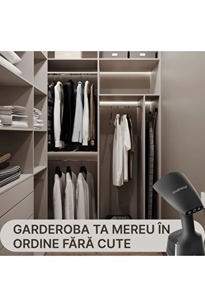 IMA TREND Portable Vertical Steam Iron 1800W, 300ml Tank, 30s Fast Heat Up