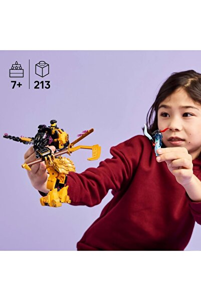 LEGO NINJAGO Arin's Spinjitzu Battle Mech with Mini Dragon Rio and 2 Minifigures (Model 71839)