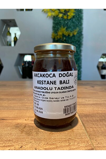 Anadolu Tadında Akçakoca Kestane Balı 460 Gr