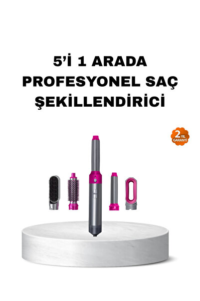 shopwave 5-in-1 Hair Styling Set with Negative Ion Technology and Quick Drying