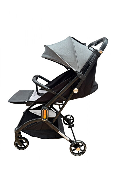 L-Sun Sports stroller 002L, Grey, L-Sun, quick folding, suspensions, sleep position, 6-36 months