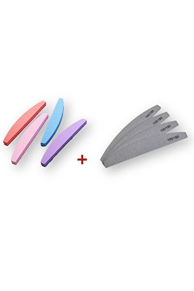 Anıl Gel Polish Protez Tırnak Törpüsü 100/180 (4Adet) ; Buffer Törpü 100/180 ...