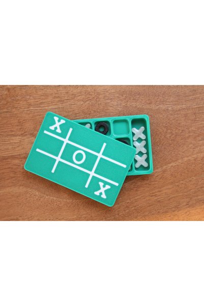 San Concept Mini XOX Strateji Oyun Seti (Yeşil Renkli)