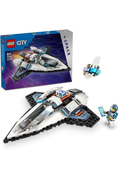 LEGO City Interstellar Spaceship Toy Set, Outer Space Building Toys for 6 Plu...