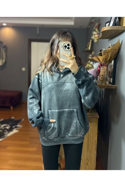 LUJJE Bright Batik Fleece-Lined Sweat