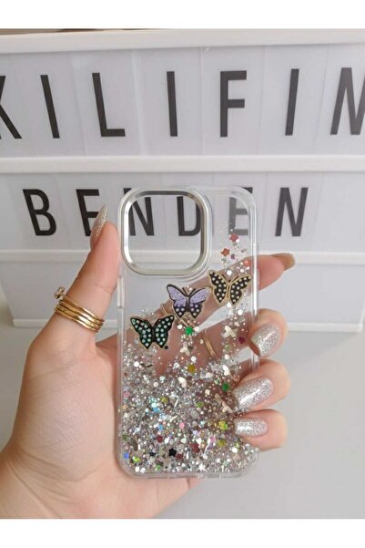 kılıfınbenden غطاء حماية مرصع بالأحجار لهاتف آيفون 16 برو