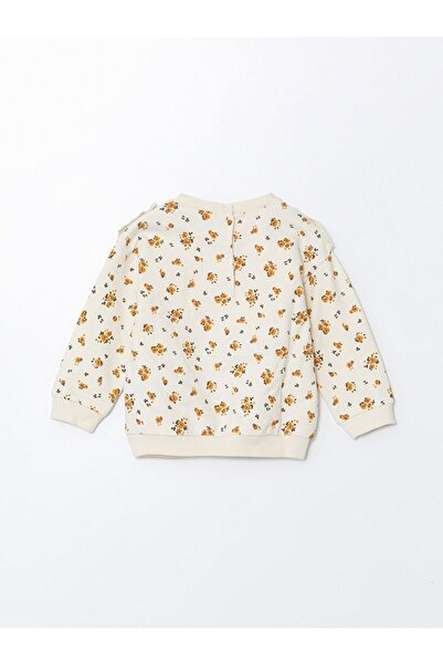 LC Waikiki Lcw Baby Crew Neck Baby Girl Sweatshirt and Leggings Pants Set of 2