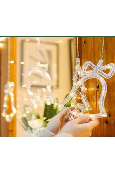 Craciun Εγκατάσταση πολύχρωμης κουρτίνας