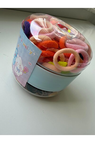 Bumelo هدية مشبك مطاطي صغير ملون في علبة