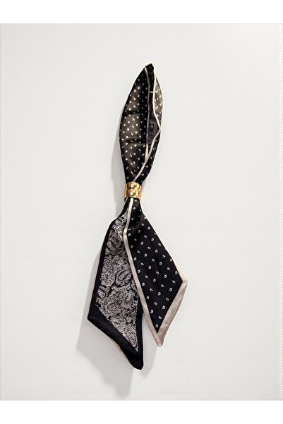Bo Takı ve Aksesuar Scarf with Pendant Buckle (94cm)