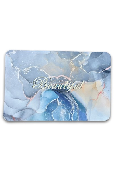 OEM Non-Slip Bath Mat, Soft Silicone and Diatom Foam Material, Super Absorbent, Fast Drying