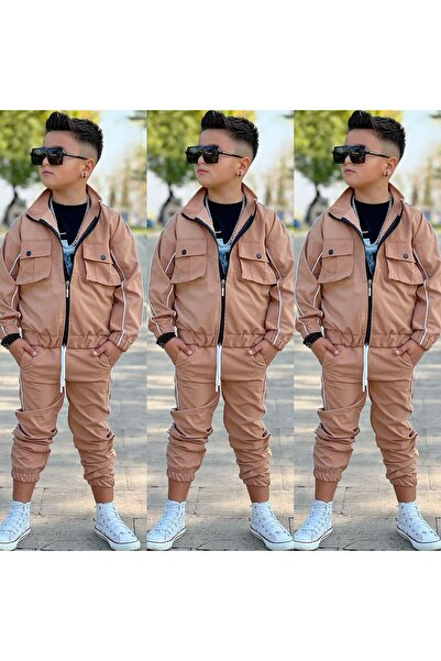 Amur Boy's Parachute Fabric Suit
