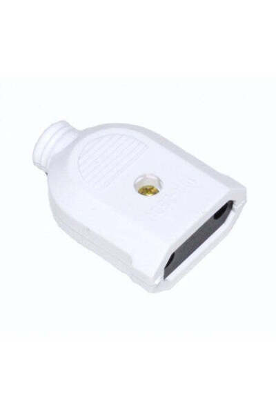ElectroAZ EU Plug Socket 10A-250V White