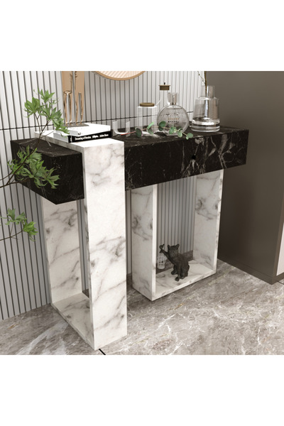 klubeconcept %100 MDF Mermer Desen Modern Dresuar