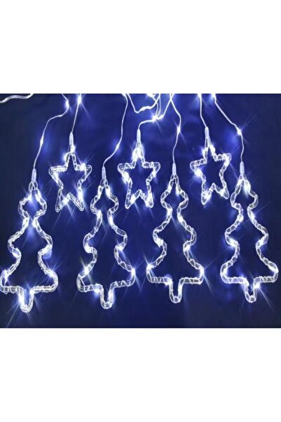 Craciun Εγκατάσταση κρύας λευκής κουρτίνας