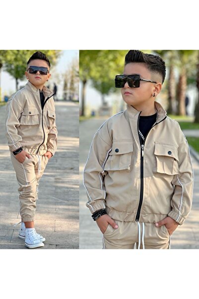 Amur Boy's Parachute Fabric Suit