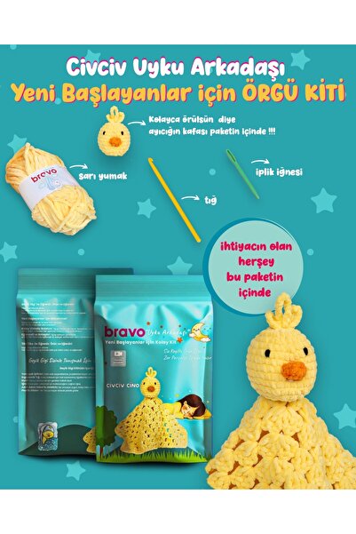 Bravo Easy Kit Civciv Cino Yeni Başlayanlar İçin Videolu Kolay Anlatım Amigur...