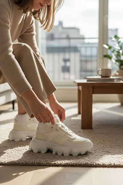 dehaine Women's sneakers made of eco-leather, DG H50