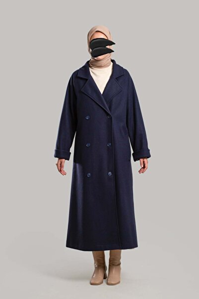 Emare Double Breasted Stamped Coat