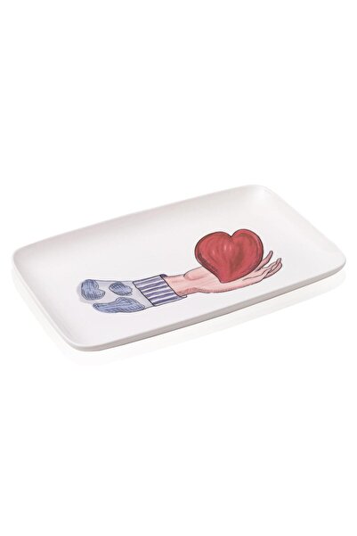 The Mia Luv Rectangular Serving Tray 33X21 cm