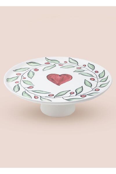 The Mia Luv Footed Serving Plate 10X30 cm