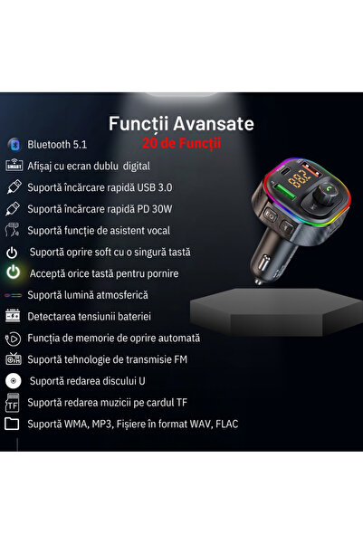 Bluetooth Phone to Car Connection Modulator compatible with any car