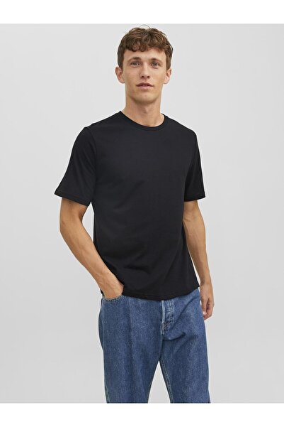 ENYT Men’s 3-Pack Cotton T-Shirt – Black | Comfortable Soft Cotton Essentials