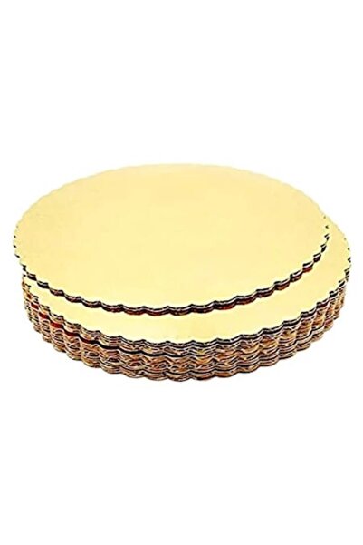 OEM Set of 10 Gold Cake Discs, Ø28 cm