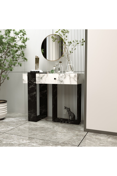 klubeconcept %100 MDF Mermer Desen Modern Dresuar