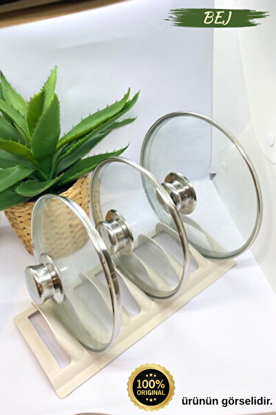 ViZKA 2 bucăți organizator pentru capace de vase i organizator pentru capace,...