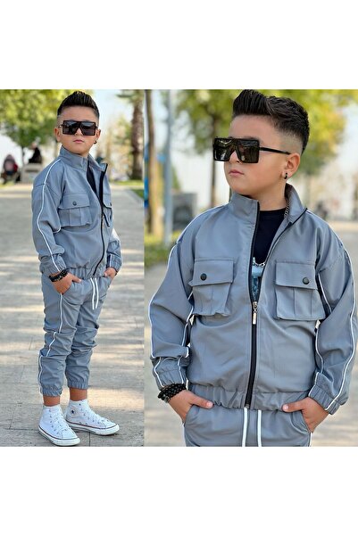 Amur Boy's Parachute Fabric Suit