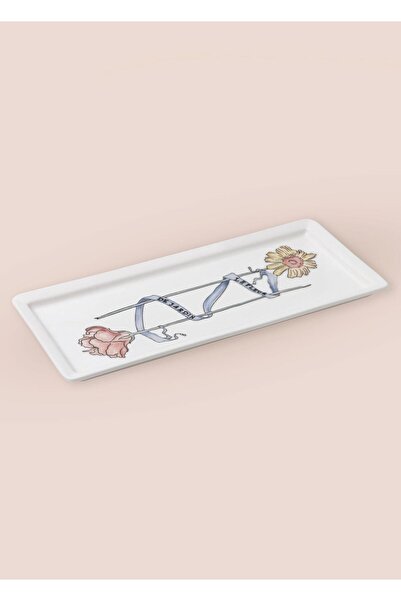 The Mia Luv Rectangular Serving Tray 35X16 cm