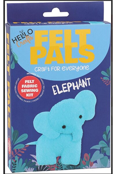 BALIM ÖRGÜ EVİ DIY Felt Toy Kit Elephant