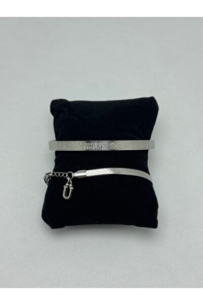 VENTİ VENTİSCA İtalyan bileklik ile Ayetel kürsi Çelik bileklik ikili sevgili...