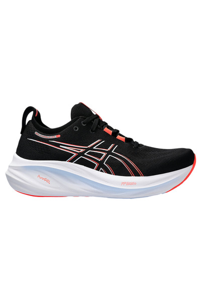 Asics Men's Gel-Nimbus 26 Sneaker, BLACK/TRUE RED