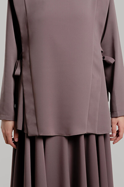 Lemaye Ferda Skirt Suit - Mink