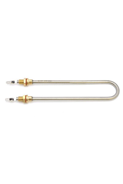 ElectroAZ Încălzitor mic tip U placat cu nichel, 1000W