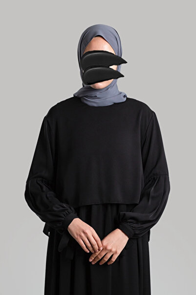 Lemaye Sapphire Gilet Set - Black