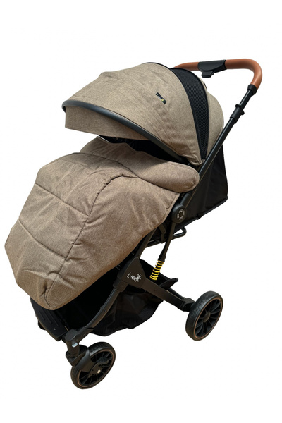 L-Sun Sport stroller, reversible, frame suspension, foldable and trolley, 6-36 months C1 Crem