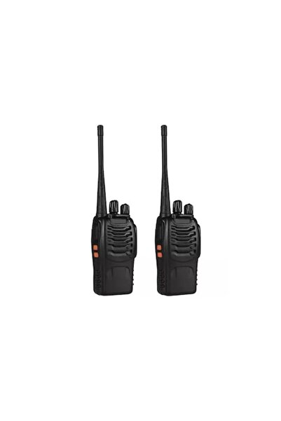 WTO Set of 2 walkie-talkie transceiver stations, 16 preset channels in the PMR range, 6 km range