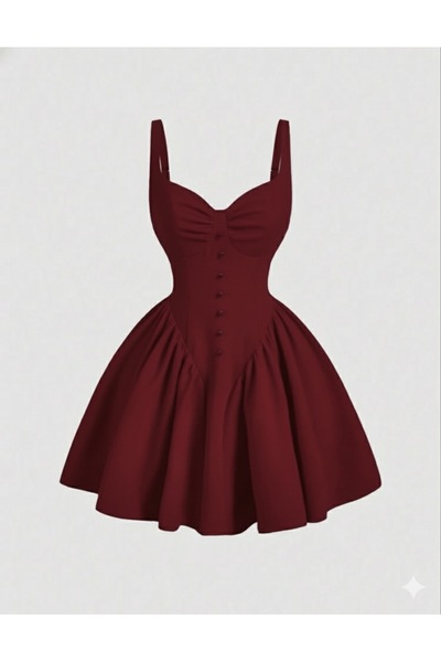 fasihon V yaka elbise