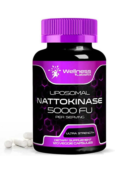 Genel Markalar Wellnees Labs Nattokinase 5000 FU Third-Party Tested Enzymes f...