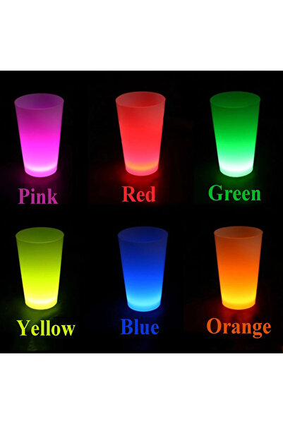 Marsilyan Neon Party Glow Cups 1.5 oz Assorted Color 1 Piece Single Rsieg430-...