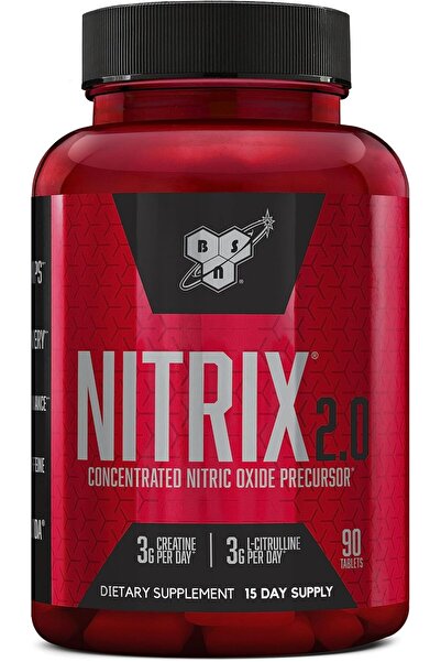 BSN NITRIX 2.0 Creatine Citrulline Resveratrol Muscle Recovery 90 Tablet