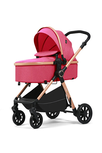 L-Sun 2 in 1 stroller, F7 Purple, reversible, compact folding, double suspension