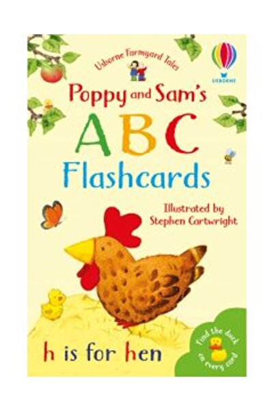 Usborne Fișele de învățare alfabetice ale lui Poppy și Sam