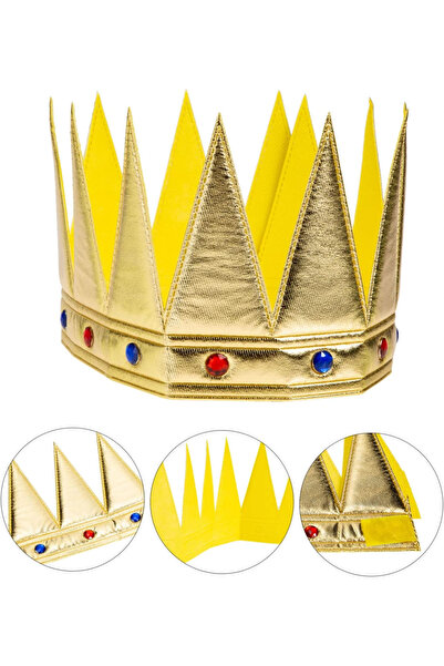 Marsilyan Χρυσό χρώμα Eva Soft King Royal Crown Συμβατό για ενήλικες και παιδ...