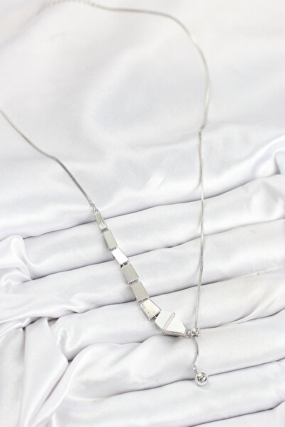 Acousticworld Brass Snake Model Silver Color Elevator Women's Necklace